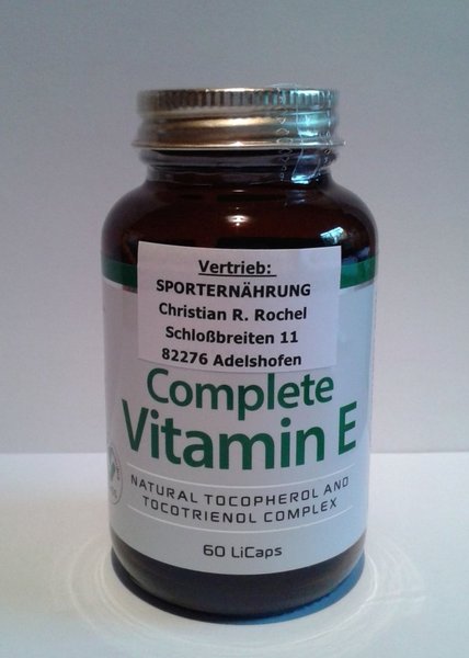 Natürlicher Vitamin E - Komplex